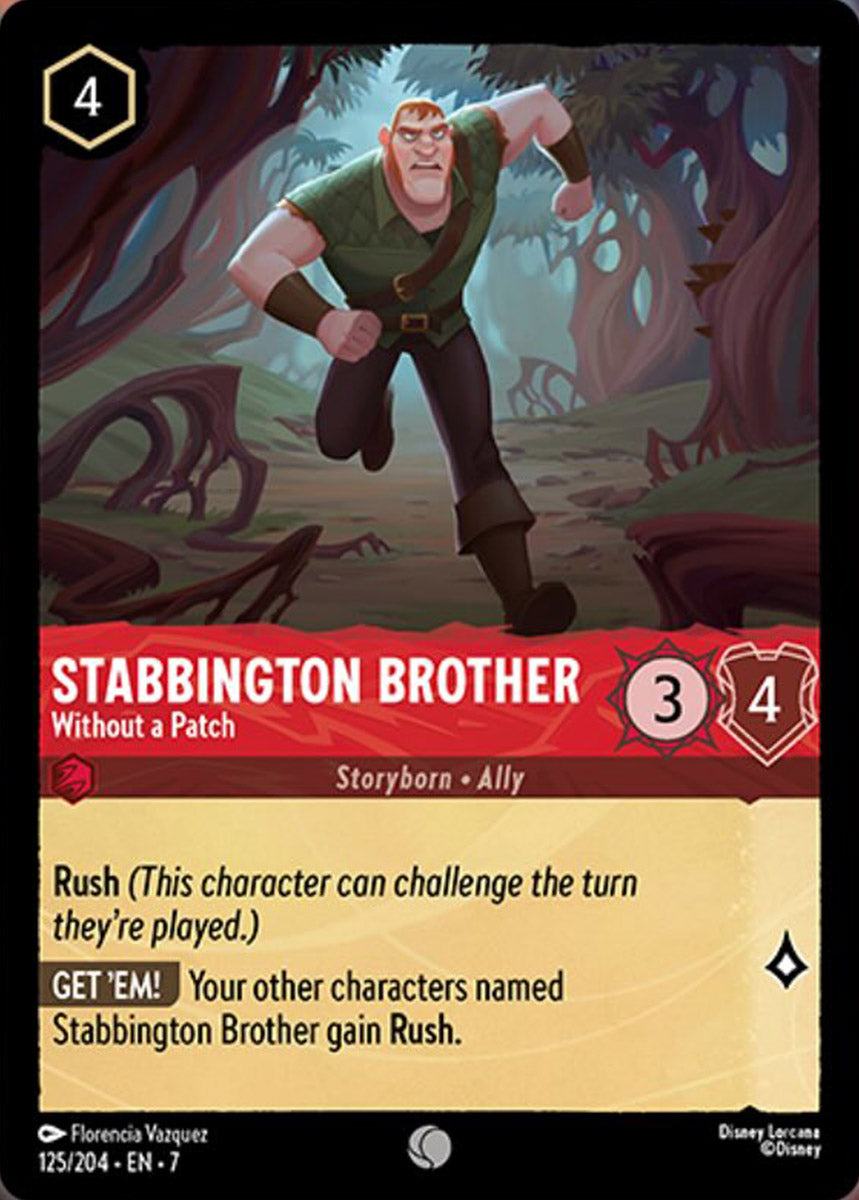 Stabbington Brother - Without a Patch (Archazia's Island - 125/204) Common