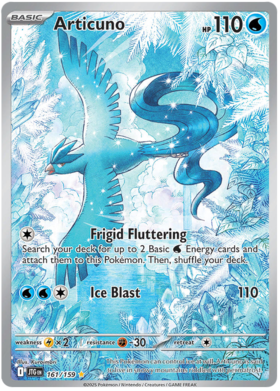 Articuno - 161/159 (JTG) Illustration Rare