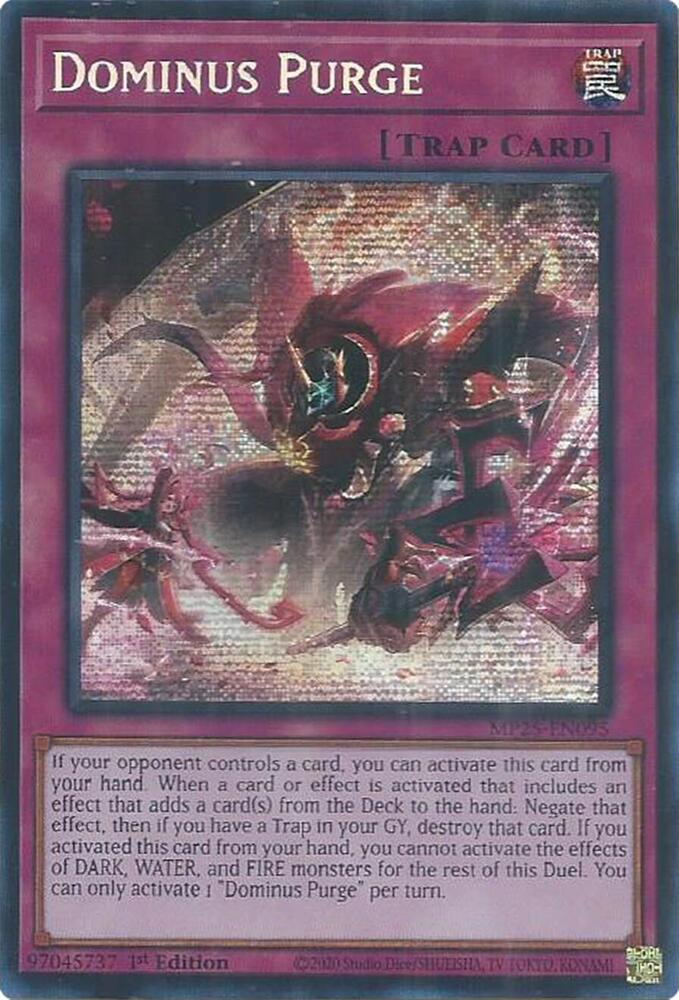 Dominus Purge (MP25-EN095) Prismatic Secret Rare Near Mint 1st Edition