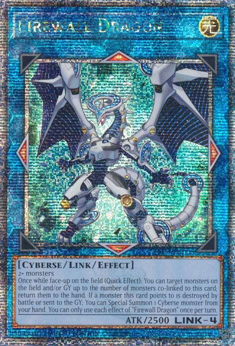 Firewall Dragon (TN23-EN008) Quarter Century Secret Rare - Near Mint Limited