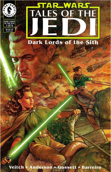 Tales of the Jedi: Dark Lords of the Sith (1994 Series) #1-4 (9.4)