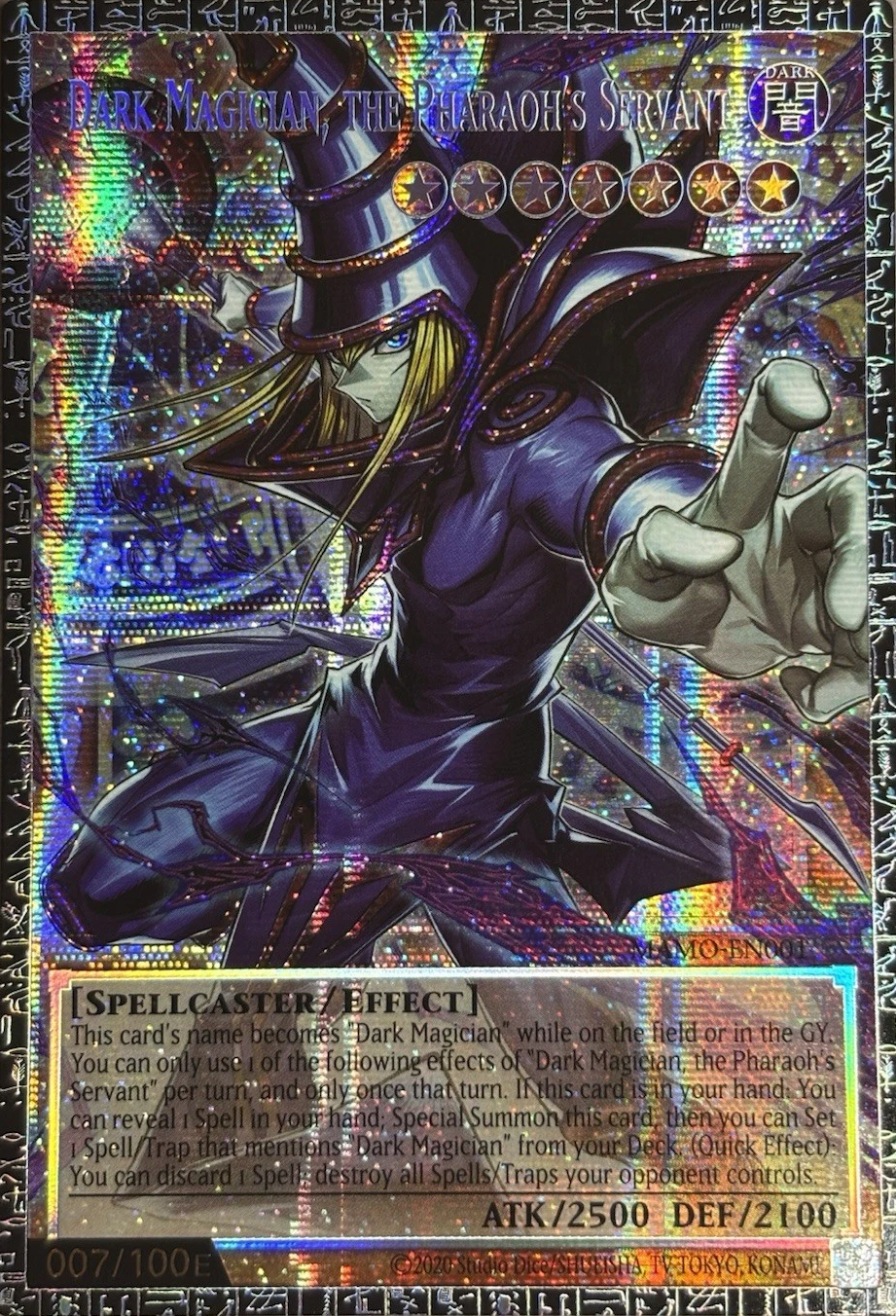 Dark Magician, the Pharaoh's Servant (MAMO-EN001*)