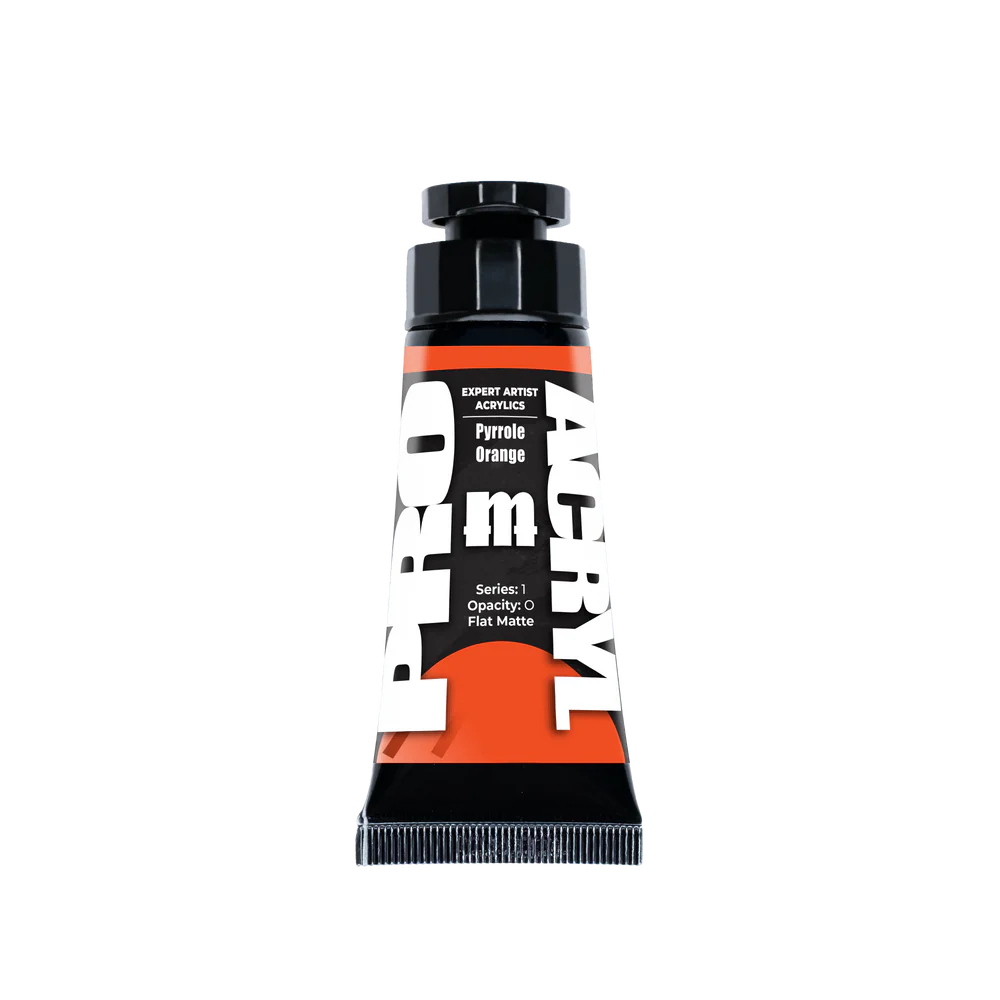 Monument Hobbies: Expert Acrylics - 006 Pyrrole Orange (30mL)