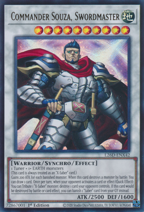 Commander Souza, Swordmaster (L26D-ENX42)