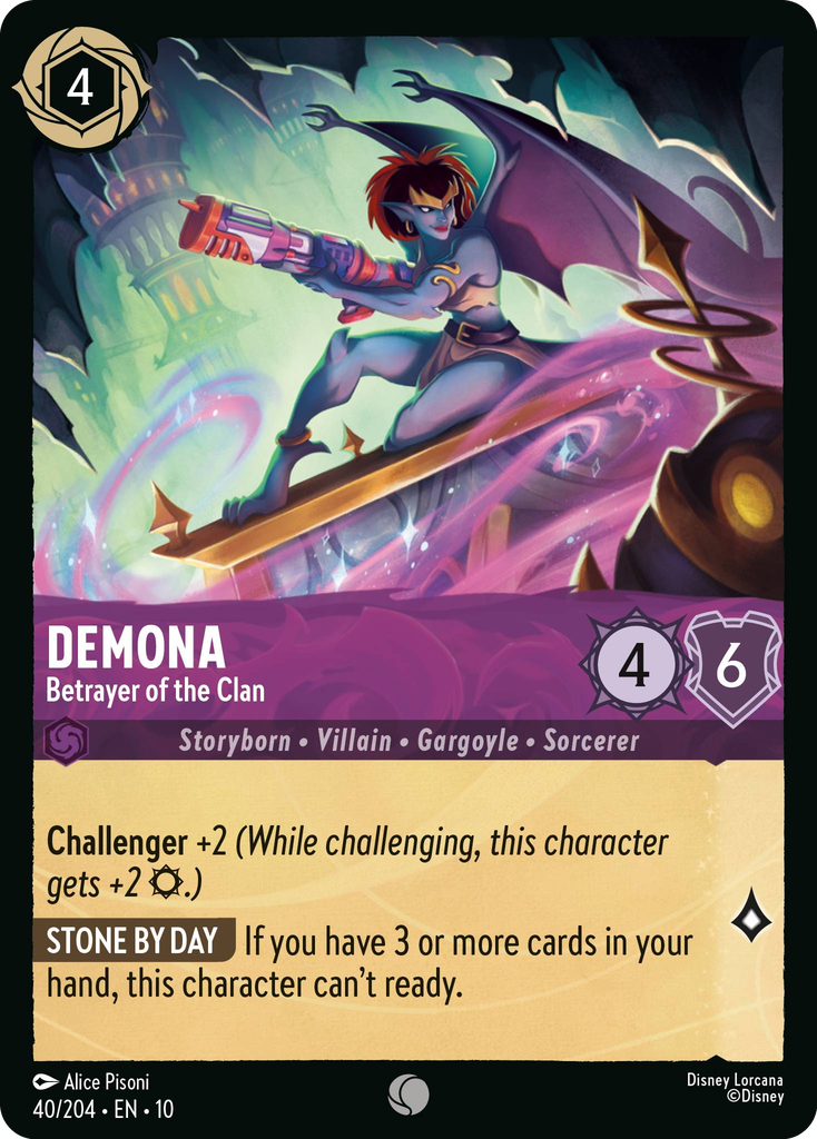 Demona - Betrayer of the Clan (040/204 - Whispers in the Well) Common