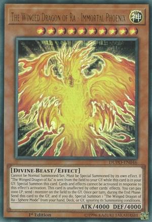 The Winged Dragon of Ra - Immortal Phoenix (DUPO-EN046) Ultra Rare
