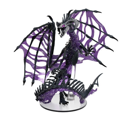 D&D Miniatures: Icons of the Realms - Premium Figure: Black Dracolich