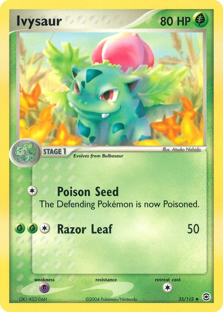 Ivysaur - 35/112 (RG) Uncommon - Near Mint