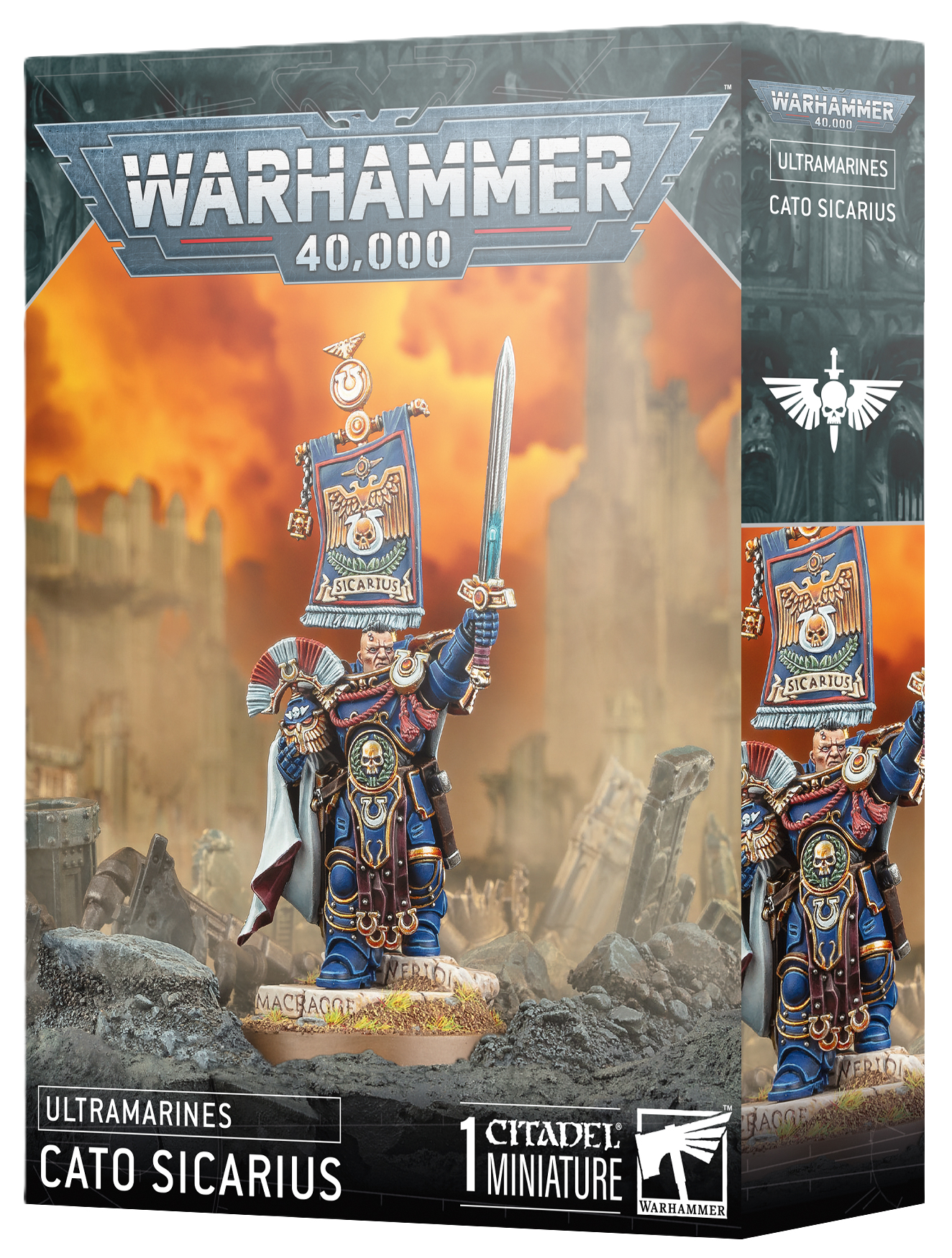 40K: Adeptus Astartes: Ultramarines - Cato Sicarius