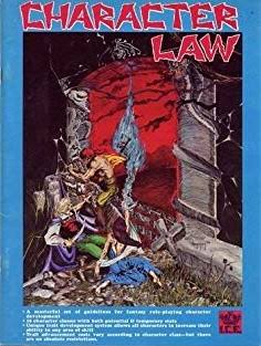 I.C.E. - Rolemaster Character Law (USED) Water Damaged