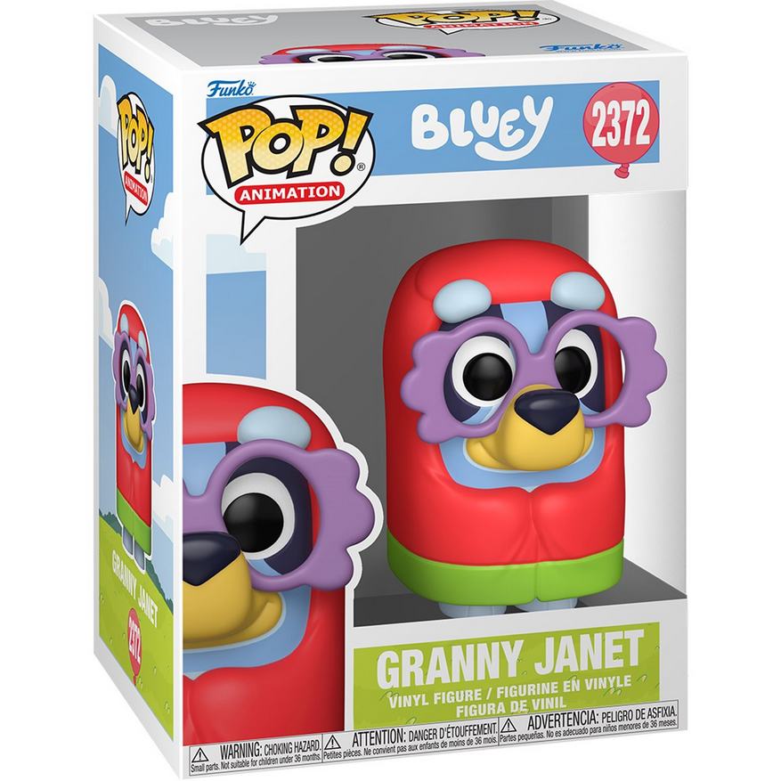 POP Figure: Bluey #2372 - Granny Janet (Specialty)