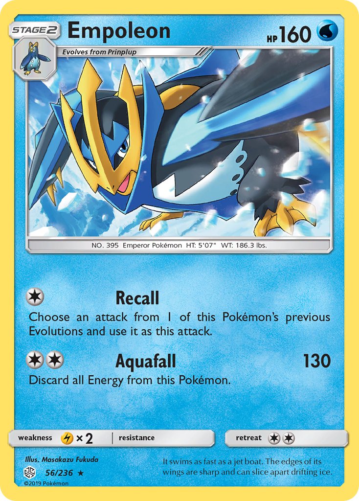 Empoleon - 056/236 (CEC) Rare - Near Mint