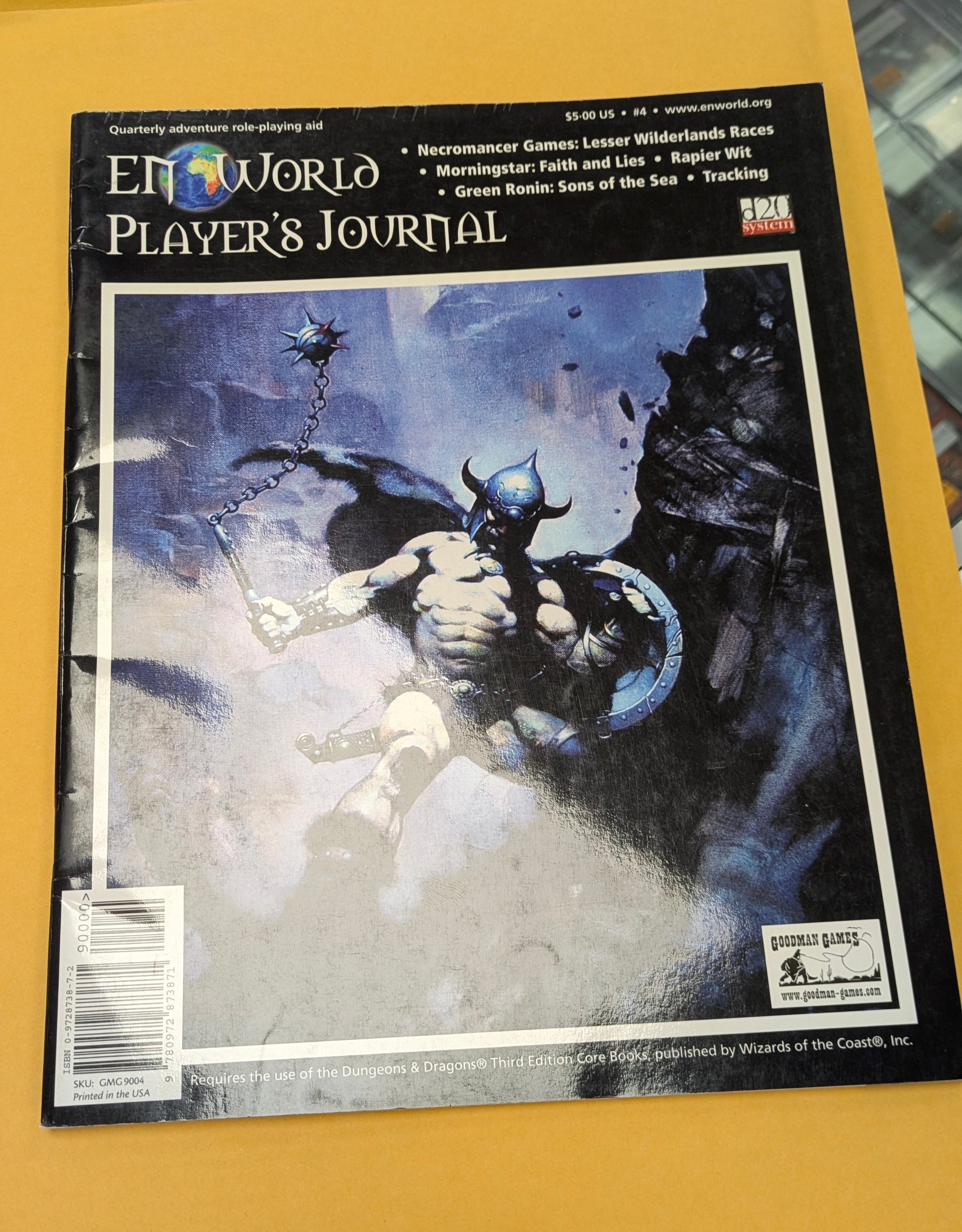 En World Player's Journal #4 (USED)