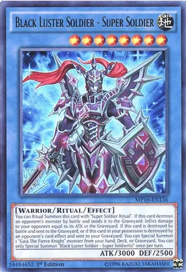 Black Luster Soldier - Super Soldier (MP16-EN136) Ultra Rare - Unlimited