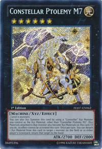 Constellar Ptolemy M7 (HA07-EN062) Secret Rare - Near Mint 1st Edition