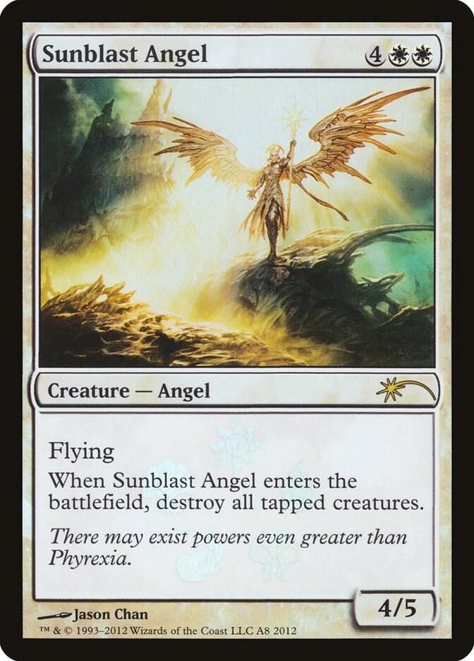 Sunblast Angel (PRES-R) Light Play