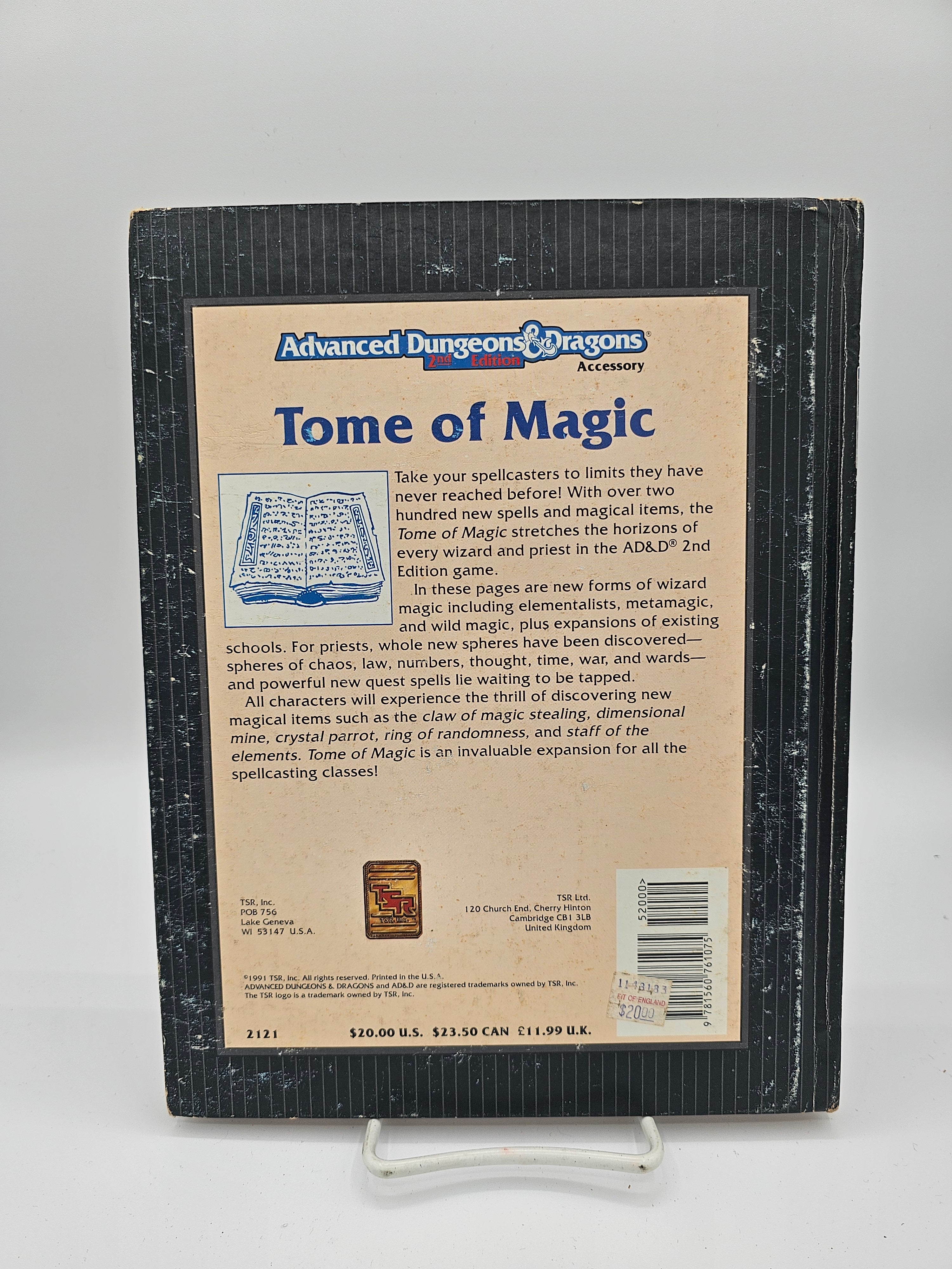 AD&D 2nd Ed: Tome of Magic (TSR 2121) (USED)