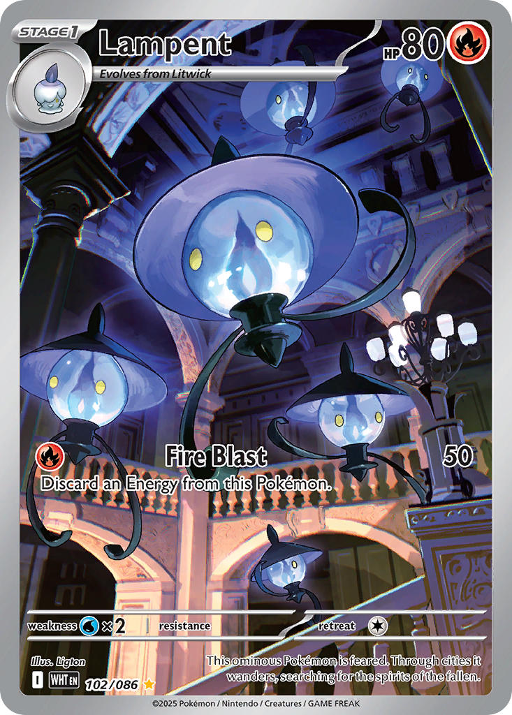 Lampent - 102/086 (WHT) Illustration Rare
