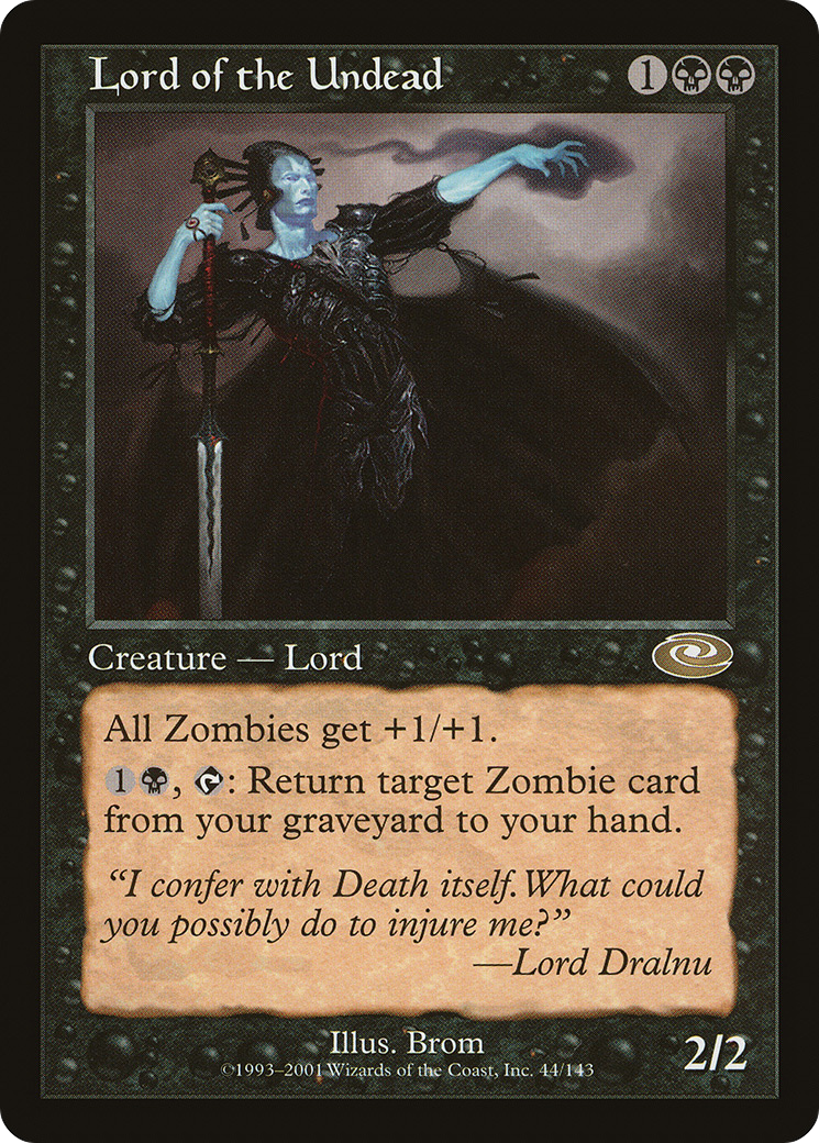Lord of the Undead (PLS-R) Heavy Play