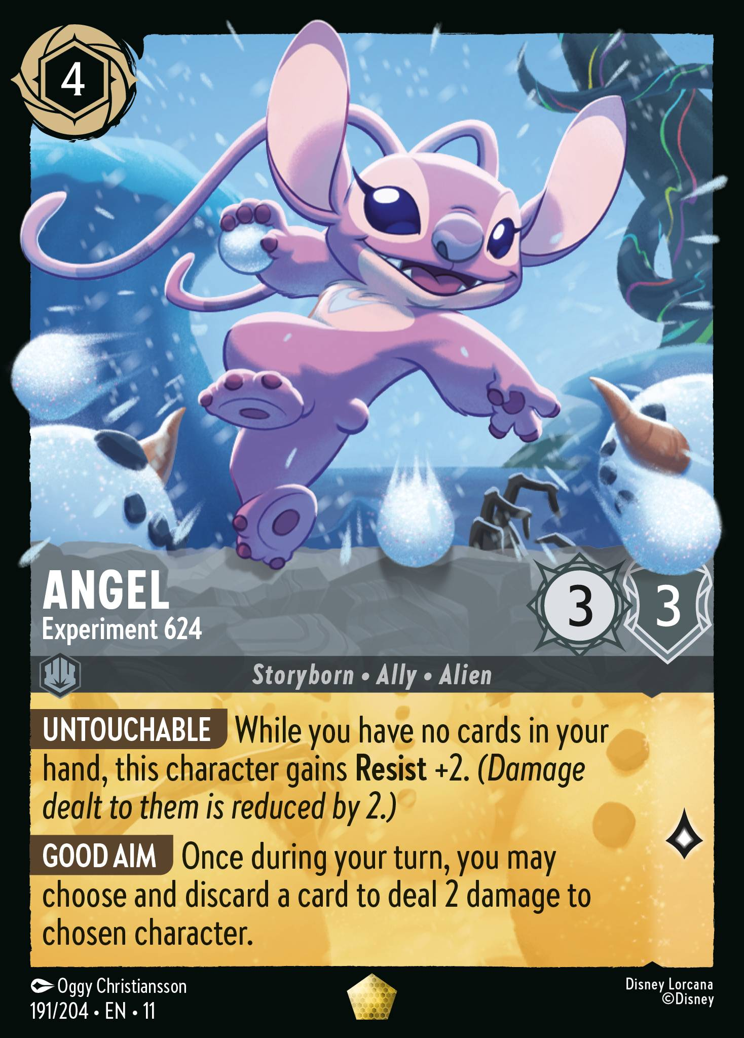 Angel - Experiment 624 (191/204 - Winterspell) Legendary