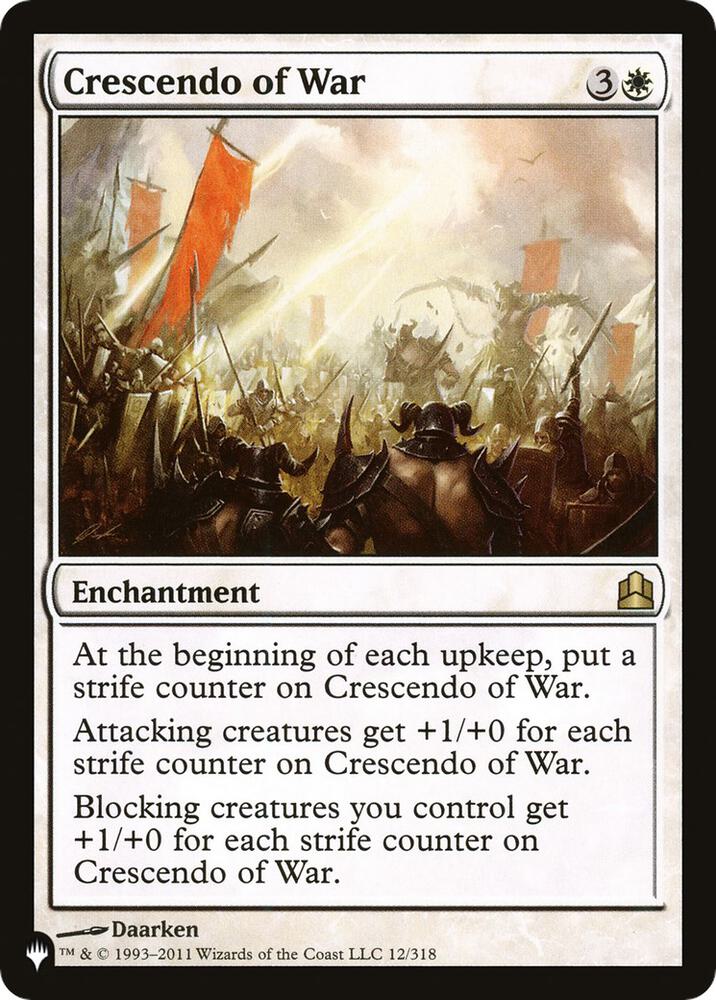 Crescendo of War (CMD-R-LIST)