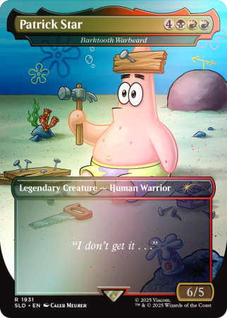 MTG: Secret Lair - Secret Lair x SpongeBob SquarePants: Legends of Bikini Bottom Foil Edition