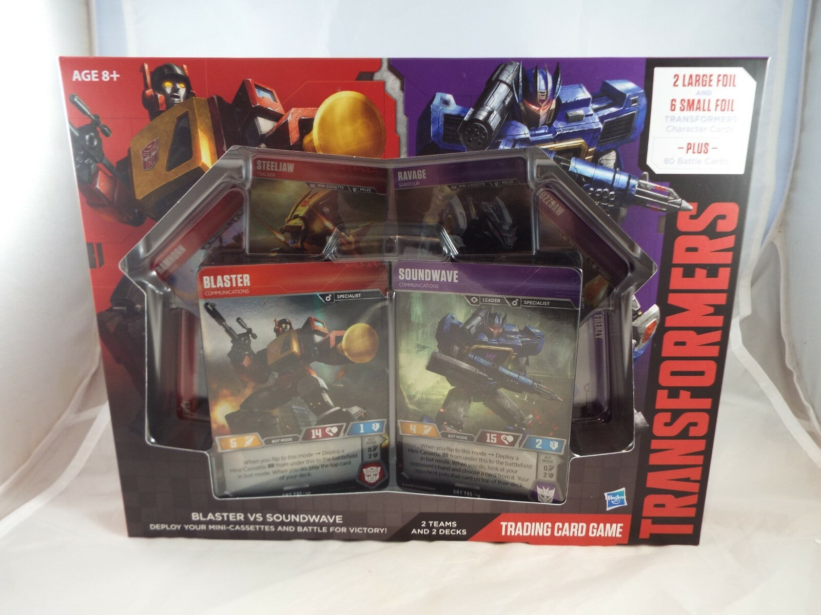 Transformers TCG: 2 Player Starter Set - Blaster vs Soundwave
