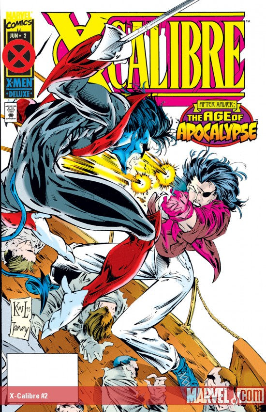 X-Calibre (1995 Series) #1-4 (9.4) Complete Run