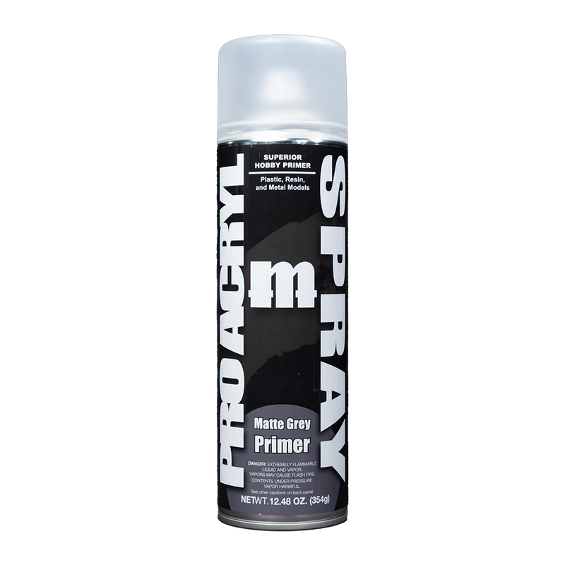 Monument Hobbies: PRO Acryl Spray - P05 Matte Grey Primer (120mL)