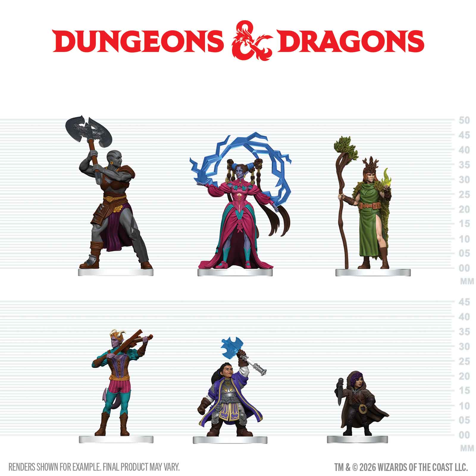 D&D Miniatures: Icons of the Realms - Player's Handbook - Spells n Steel Starter Set (16)