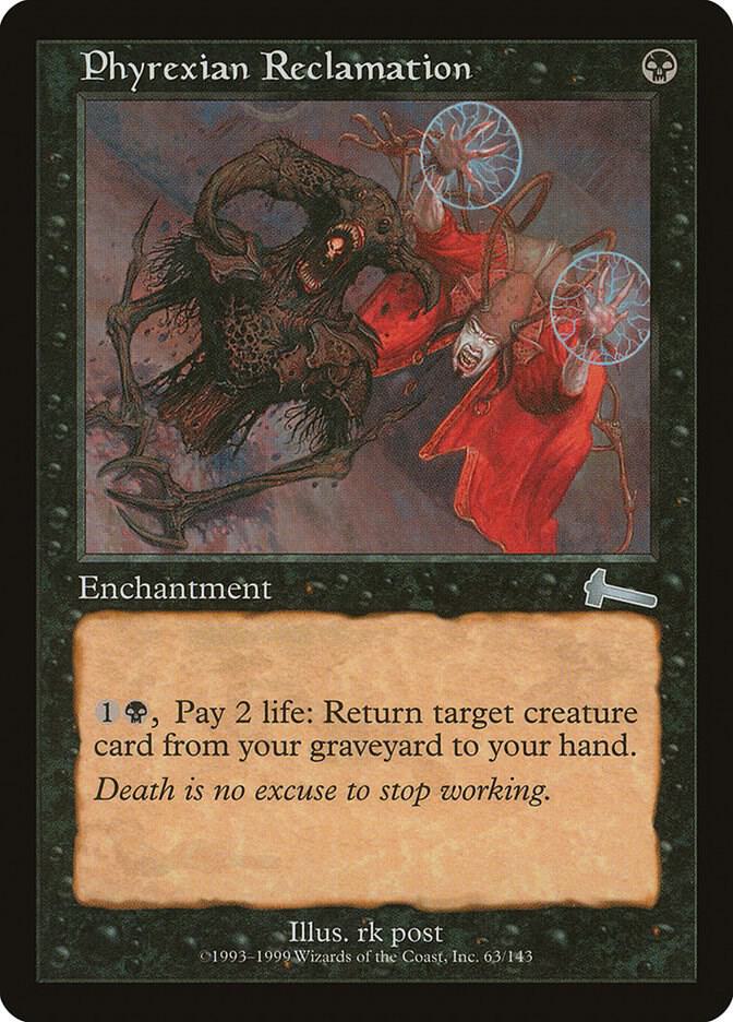 Phyrexian Reclamation (ULG-U) Light Play