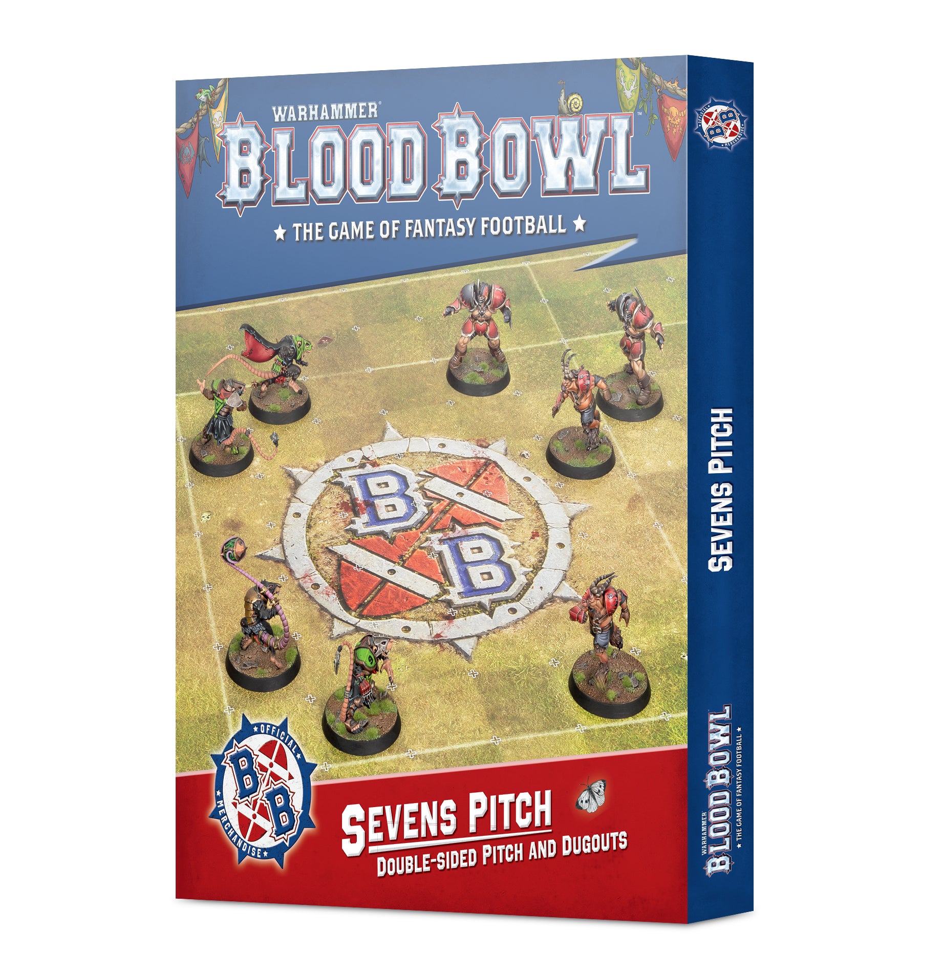 Blood Bowl: Second Season Edition - Pitch and Dugout Set: Sevens