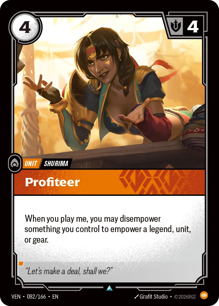 Profiteer - 082/166 (VEN) Uncommon