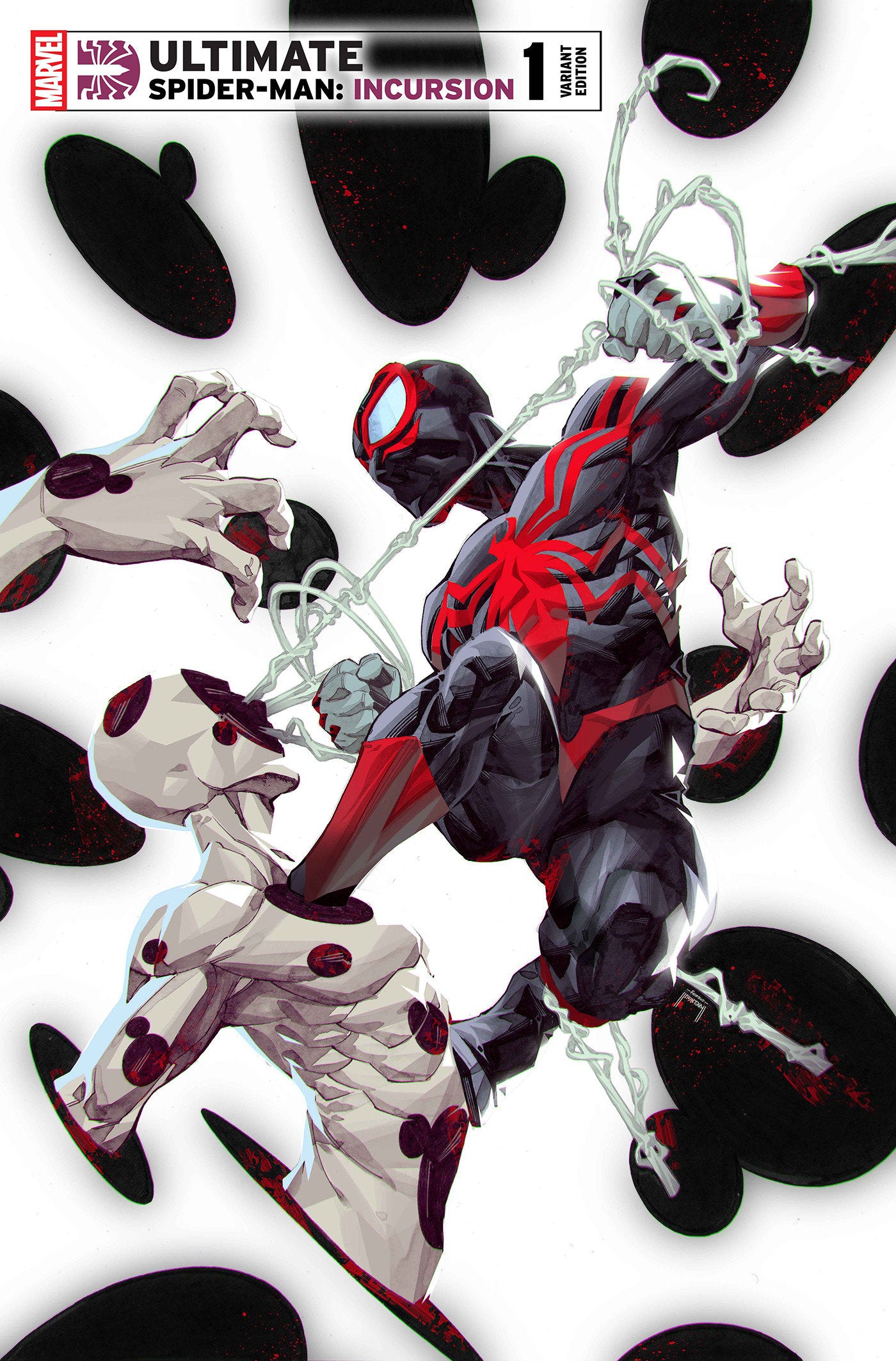 ULTIMATE SPIDER-MAN: INCURSION #1 KAEL NGU FOIL VARIANT
