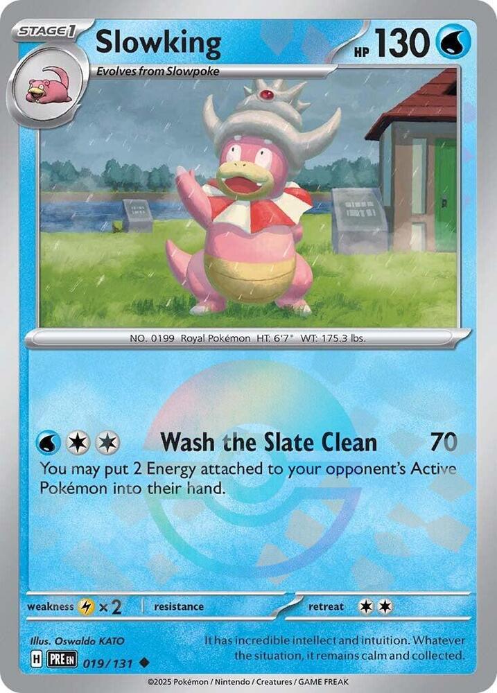 Slowking (Poke Ball Pattern) - 019/131 (PRE) Uncommon - Near Mint Holofoil