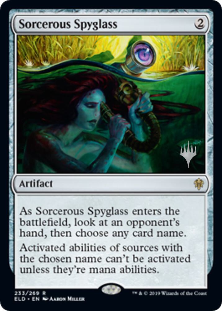 Sorcerous Spyglass (ELD-R-PP-FOIL)