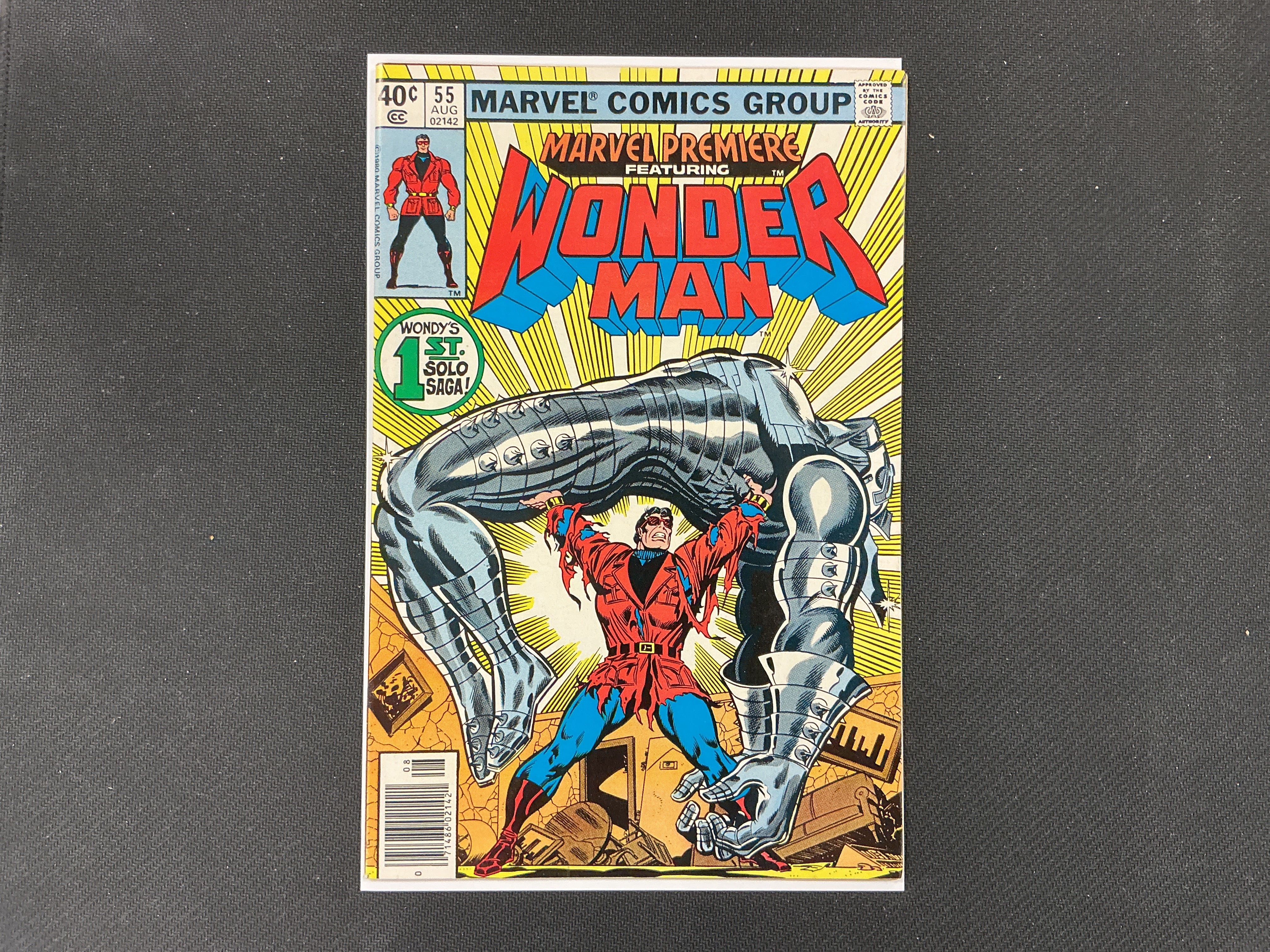 Marvel Premiere (1972 Series) #55 (7.0) 1st Solo Wonder Man Story