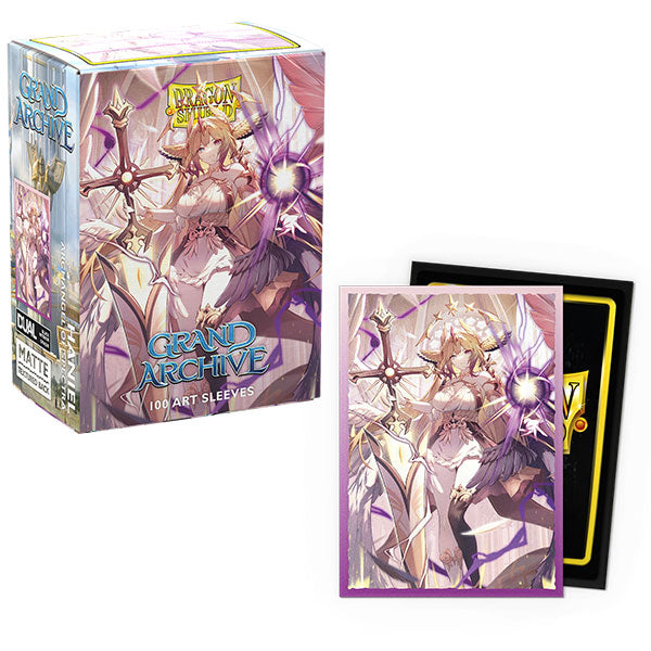 Dragon Shield: Standard - Matte Art: Grand Archive - Haniel, Archangel of Spectra (100 Count)
