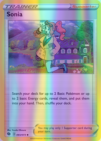 Sonia - 65/73 (CHP) Uncommon - Near Mint Reverse Holofoil