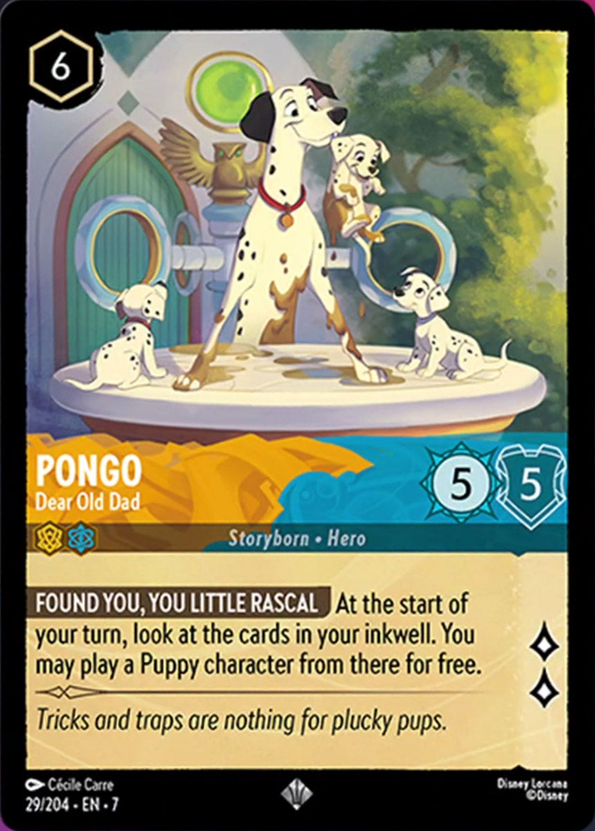 Pongo - Dear Old Dad (Archazia's Island - 029/204) Super Rare