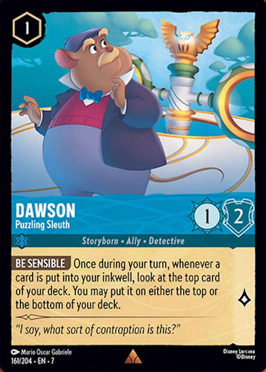 Dawson - Puzzling Sleuth (Archazia's Island - 161/204) Rare