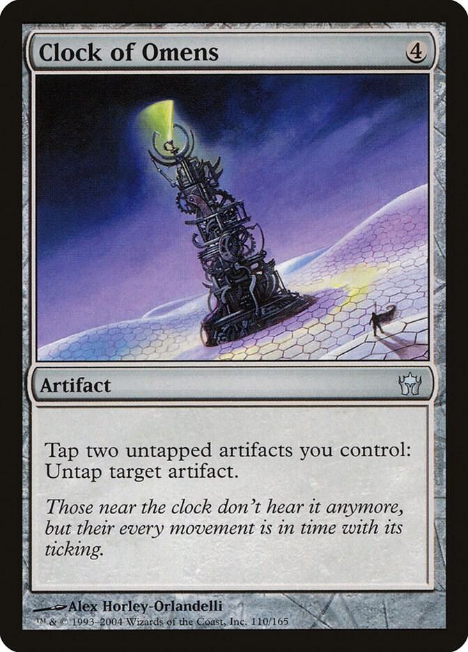 Clock of Omens (5DN-U) Moderate Play