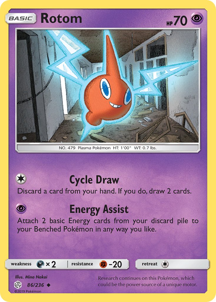 Rotom - 086/236 (CEC) Uncommon - Near Mint