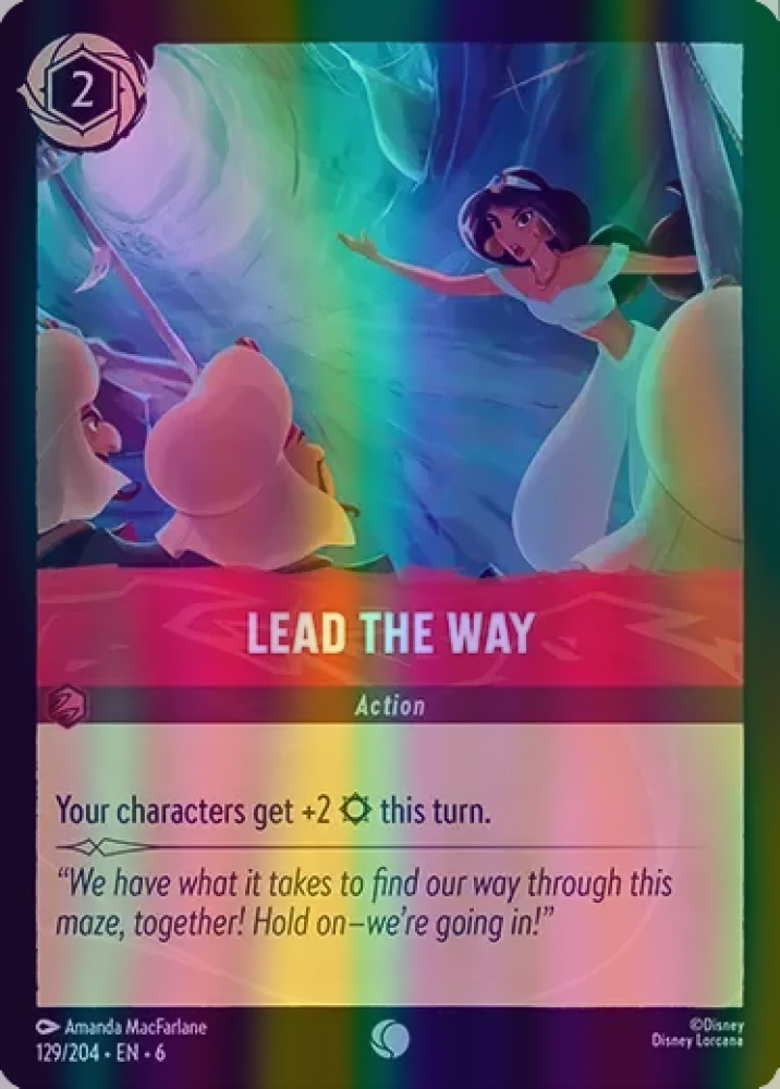 Lead the Way (Azurite Sea 129/204) Common - Near Mint Cold Foil