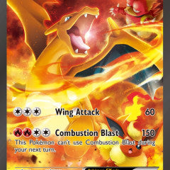 Charizard EX - XY121 (XY:PR) Promo - Damaged Holofoil