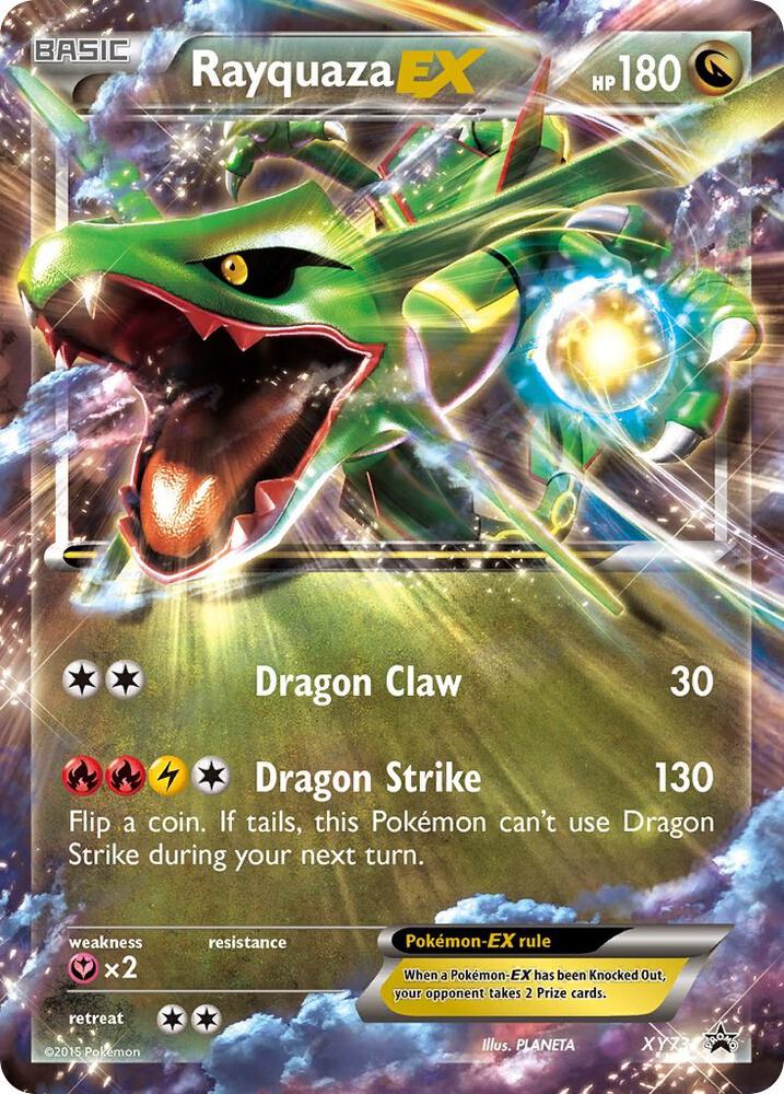 Rayquaza EX - XY73 (XY:PR) Promo - Light Play Holofoil