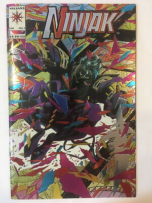Ninjak (1994 Series) #1 (9.4) Chromium Cover