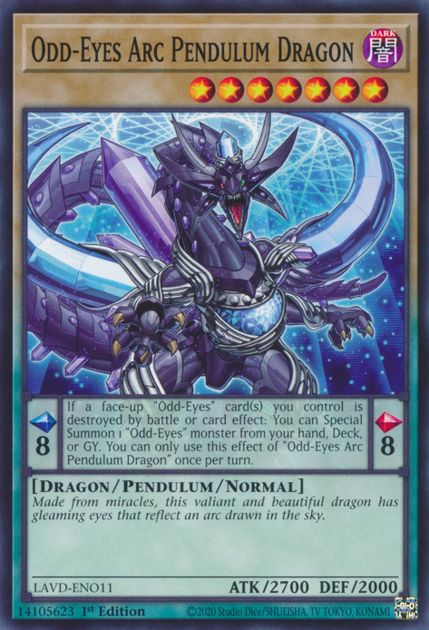 Odd-Eyes Arc Pendulum Dragon (LAVD-ENO11)