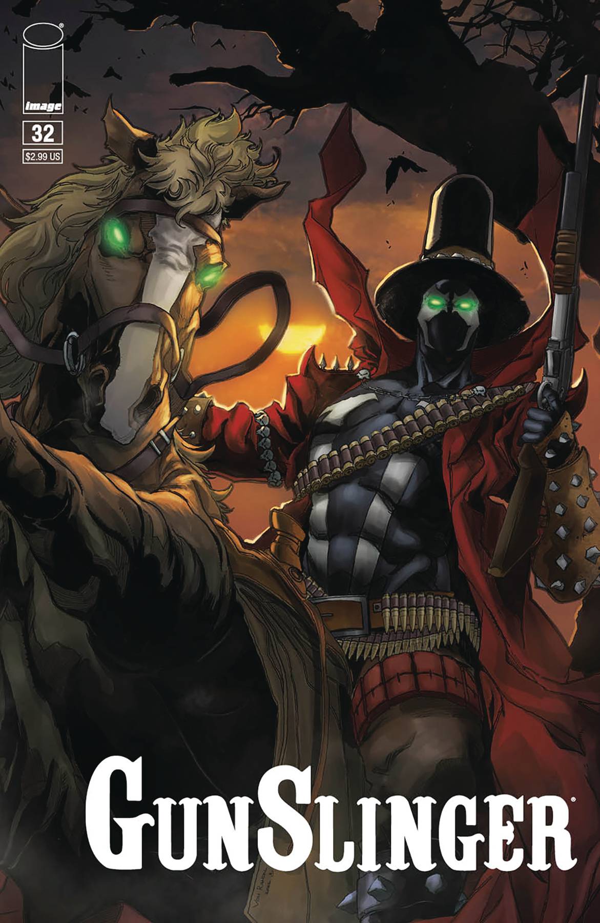 GUNSLINGER SPAWN #32 CVR A VON RANDAL