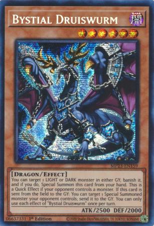 Bystial Druiswurm (MP23-EN159) Prismatic Secret Rare 1st Edition